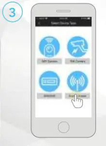 AMCREST B095XD17K5 Wi-Fi Camera Initial Setup - Search Device.