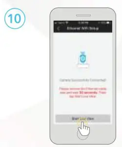 AMCREST B095XD17K5 Wi-Fi Camera Initial Setup - Start Live View