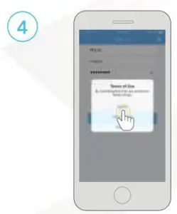 AMCREST B095XD17K5 Wi-Fi Camera Initial Setup - View Terms