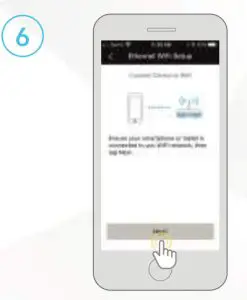 AMCREST B095XD17K5 Wi-Fi Camera Initial Setup - smartphone