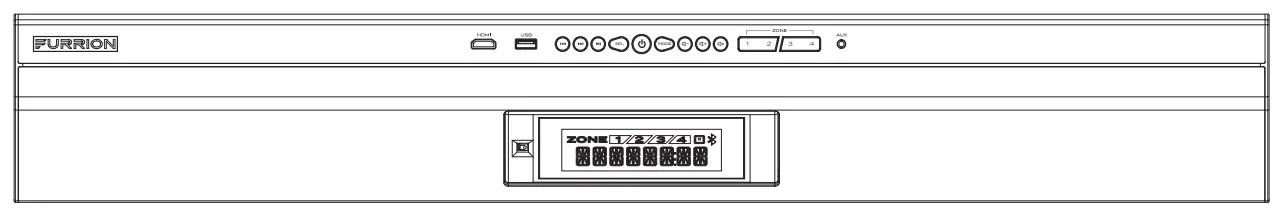 FURRION FSBN25M BL 4Zone Soundbar Speaker 2