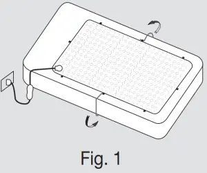 Attach the securing straps