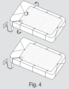 Attach the third strap