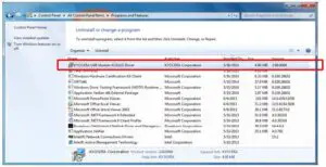 Figure 28 Uninstall old USB driver