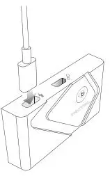 bHaptics TACTAL Haptic Face Cover for VR HMDs User Guide - Charging