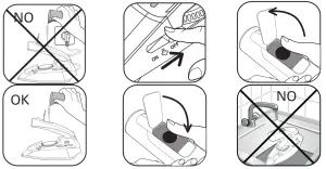 Rowenta DA1510 First Class Steam Iron Microstem - STEAM IRONING