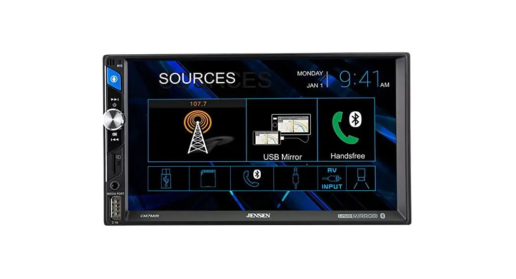 Jensen Cm7mir Multimedia Receiver User Guide Jensen Cm7mir Multimedia Receiver User Guide