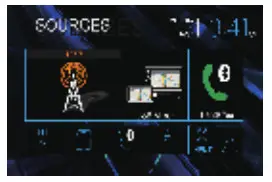 JENSEN CM7MIR Multimedia Receiver- Menu