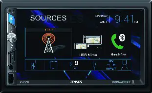 JENSEN CM7MIR Multimedia Receiver