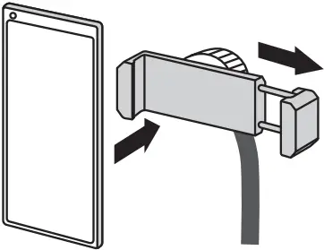 DE-L02 - Attach smartphone to the holder 1