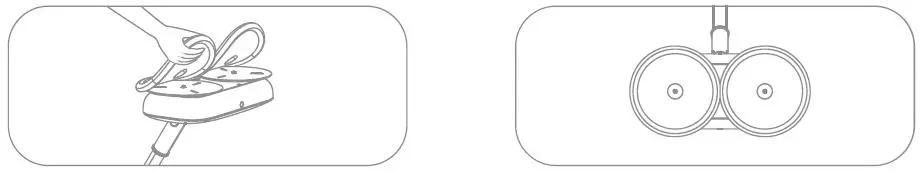 BEVIMI 2AZEP-YDMOP Hand Held Electric Mop Instruction Fig3