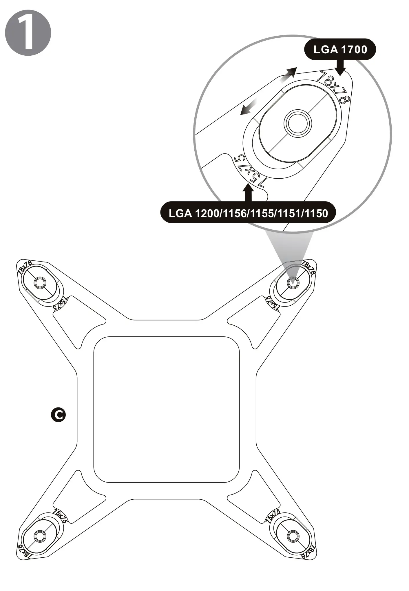 thermaltake Intel Water 3.0 Ultimate - assembly 1