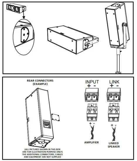 dB Technology IS251 2-Ways Passive Speaker - EXAMPLES