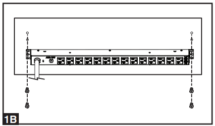 TRIPP LITE P005 002 AOR Heavy Duty PDU Power Cord - Option B 1