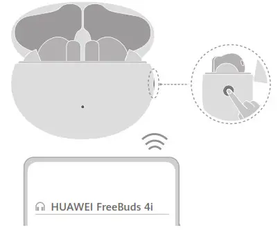 HUAWEI FreeBuds 4i High Quality Sound- Pairing