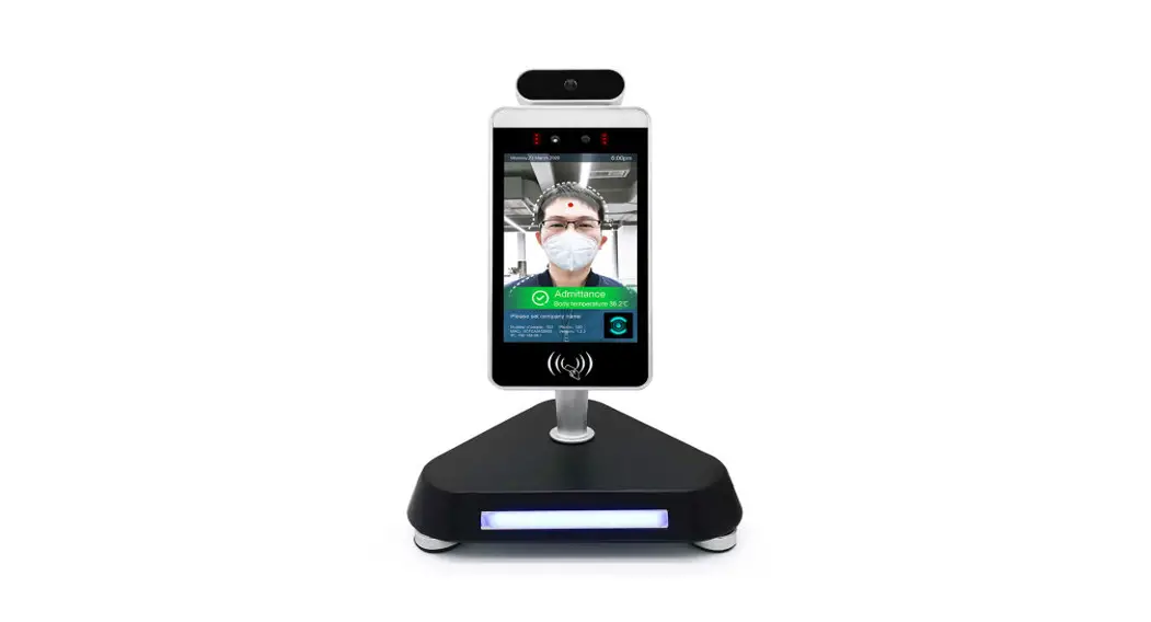Shenzhen Shimeitong Intelligent Technology Pb-08ac0 8-inch Ultra-thin Human Face Temperature Detection And Recognition Terminal Instructions