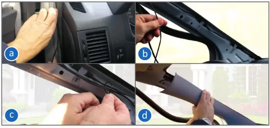 ROVE Ultimate 3 Lead Hard Wire Kit for 24 HR Parking Monitor - camerads,