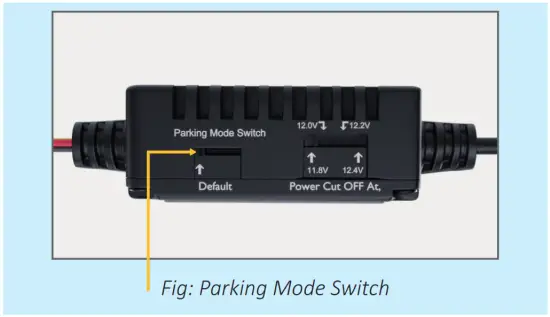 ROVE Ultimate 3 Lead Hard Wire Kit for 24 HR Parking Monitor - cameras,