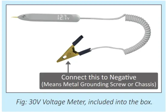 ROVE Ultimate 3 Lead Hard Wire Kit for 24 HR Parking Monitor - constant