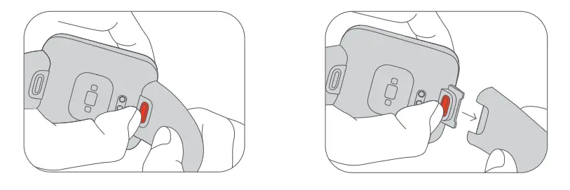 xiaomi Redmi Watch 2 Lite Strap - Uninstall the strap