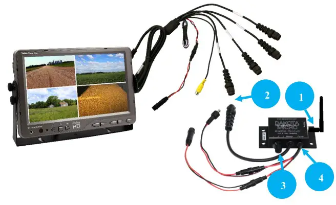 DAKOTA MICRO AHD Wireless Waterproof Receiver and Transmitter Kits - INSTALLATION 2