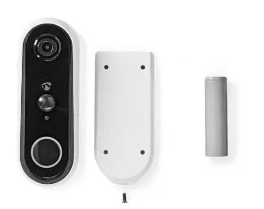 Nedis Wificdp20wt Rechargeable Smart Video Video Doorbell Instructions Nedis Wificdp20wt Rechargeable Smart Video Video Doorbell Instructions
