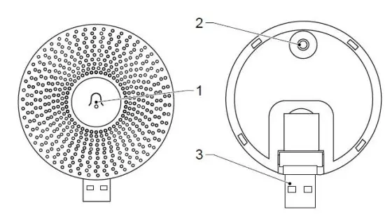 nedis WIFICDP20WT Rechargeable Smart Video Video Doorbell fig 1