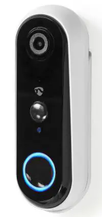 nedis WIFICDP20WT Rechargeable Smart Video Video Doorbell