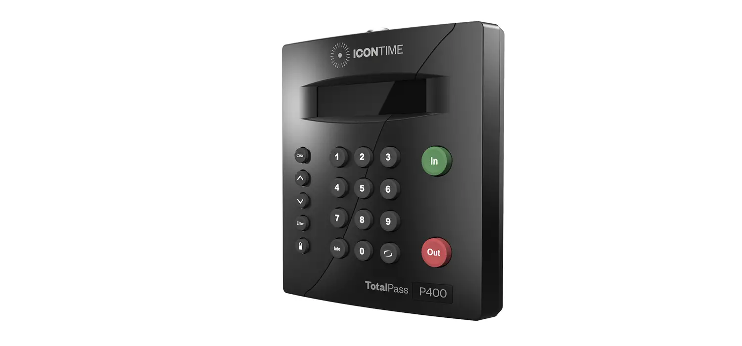 Icon Time Totalpass P400 User Guide Icon Time Totalpass P400 User Guide