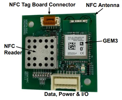 NORTH POLE ENGINEERING GEM3NFC WiFi Module - Overview