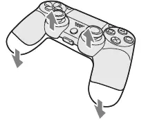 HEXGAMING-PS4-Spike-Controller-2-Back -Button-and-Thumbsticks-3