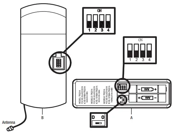 HAMPTON BAY 98131 3 Speed Universal Ceiling Fan Premier Remote Control - Installation 1