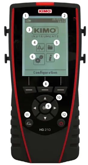 sauermann VT 210 Thermo Hygrometer Anemometer - overview