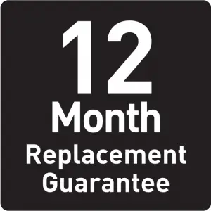 12 Month Replacement Guarantee