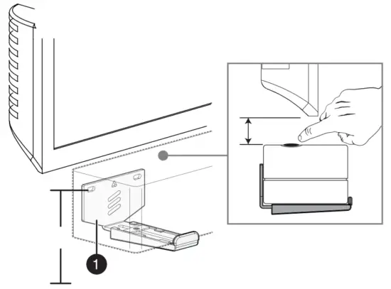 BEST BUY essentials BE SBM110 Wall Mount Soundbar Bracket Kit - soundbar
