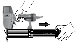 SENCO FinishPro16XP 65mm Second Fix Air Nail Gun - Framing Naile 2