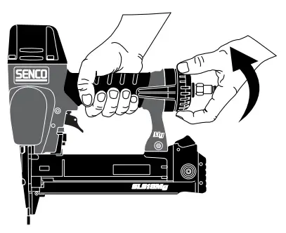 SENCO FinishPro16XP 65mm Second Fix Air Nail Gun - fig 5