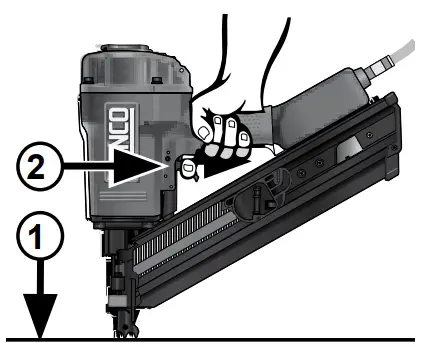 SENCO FinishPro16XP 65mm Second Fix Air Nail Gun - fig 6