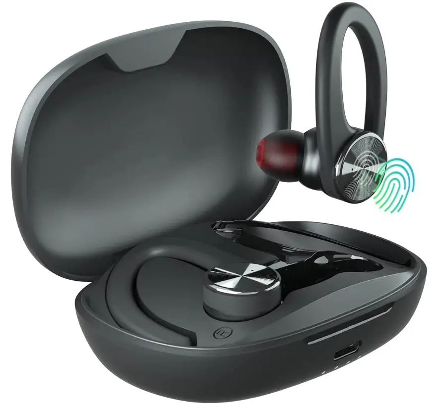 Wireless-Earbuds-TTQ-Bluetooth-Headphones-80Hrs-Playtime-with-Charging-Case-and-Earhooks-img