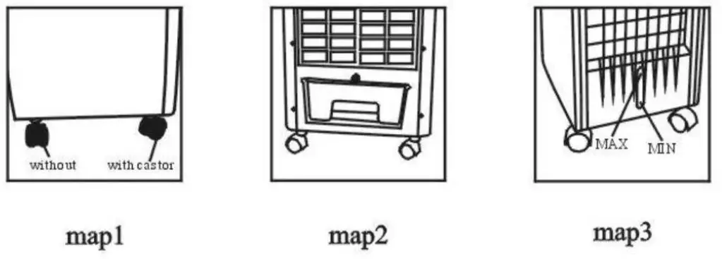 GYMAX GYM07643 Air Cooler fig-2