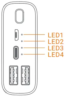 Xiaomi 10000mAh Power Bank 3 Ultra Compact - Charging