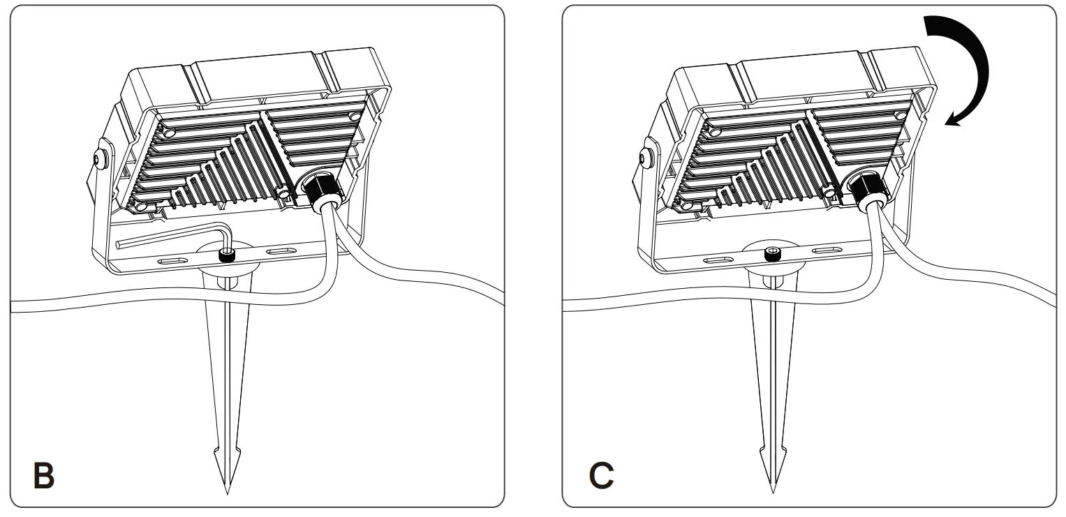Ustellar UT88875 Smart LED Flood Light - fig 2