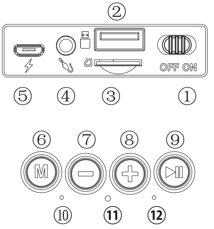 Guang AK131 BT SPEAKER WPHONE STAND - fig