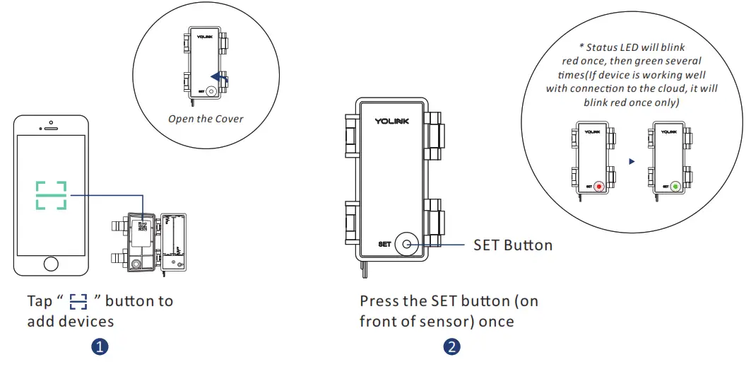 YOLINK YS7707 UC Indoor or Outdoor Contact Sensor - fig111