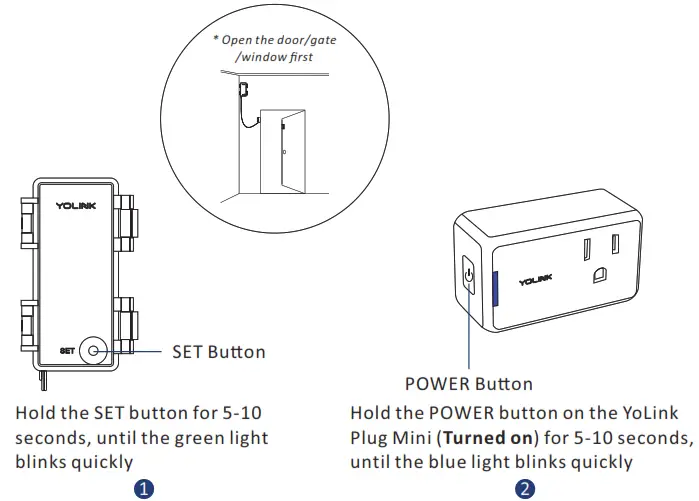 YOLINK YS7707 UC Indoor or Outdoor Contact Sensor - fig20