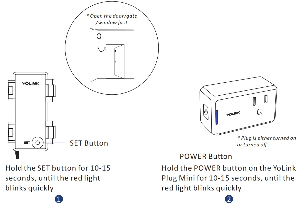YOLINK YS7707 UC Indoor or Outdoor Contact Sensor - fig23