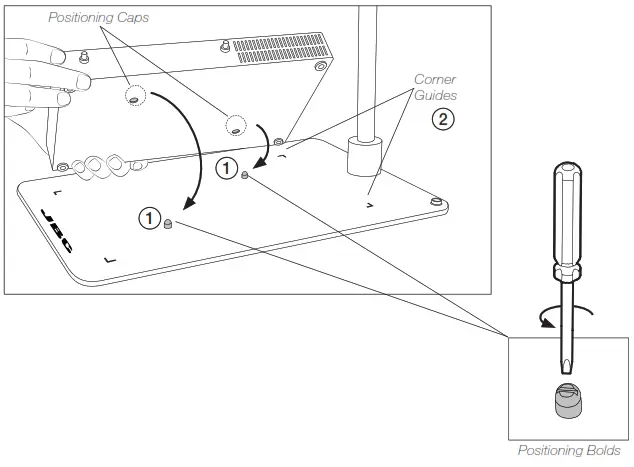 JBC RHN-A Rework Hand Support for PHNK - Preheater Positioning