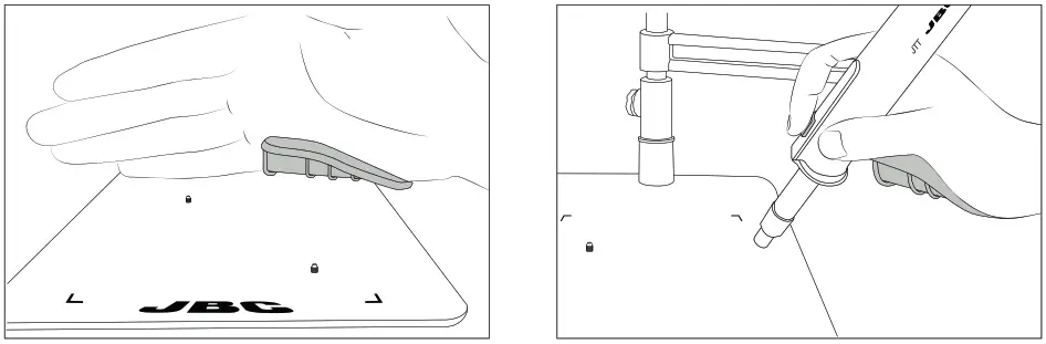 JBC RHN-A Rework Hand Support for PHNK - orrect hand work