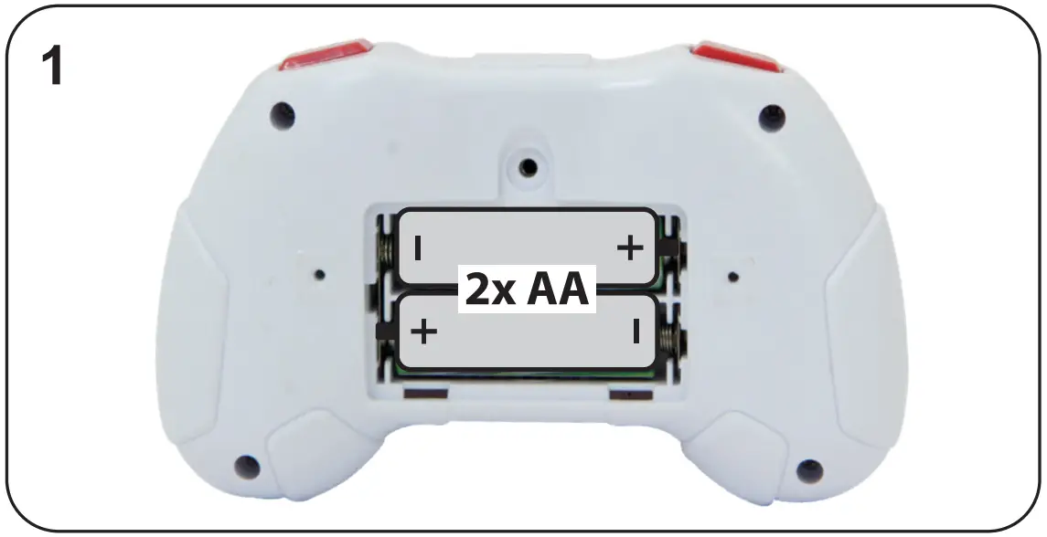 Insert the batteries