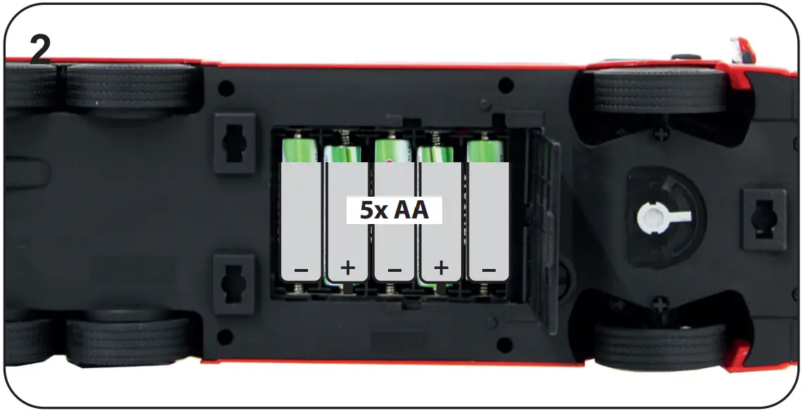 Insert the batteries